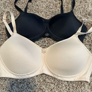 Amoena post mastectomy bra with prosthetic pockets, Sz 34B